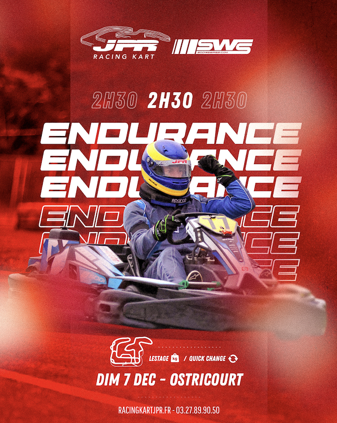 Annonce endurance 2H30 du 7 decembre Annonce endurance 2H30 du 7 decembre