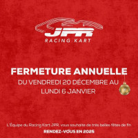 Fermeture pendant les vacances de Noël